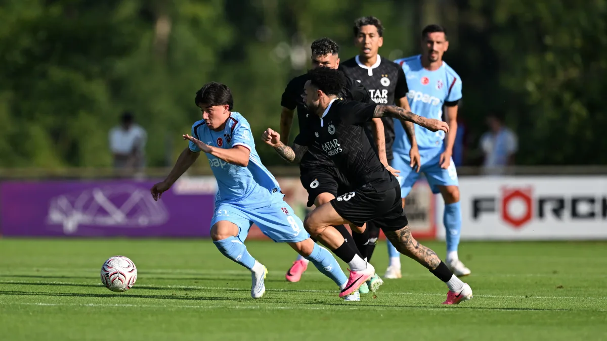 Trabzonspor, hazırlık maçında kayıp