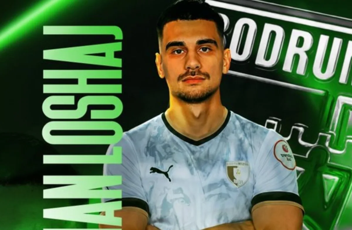 Bodrum FK, Florian Loshaj'ı kadrosuna kattı