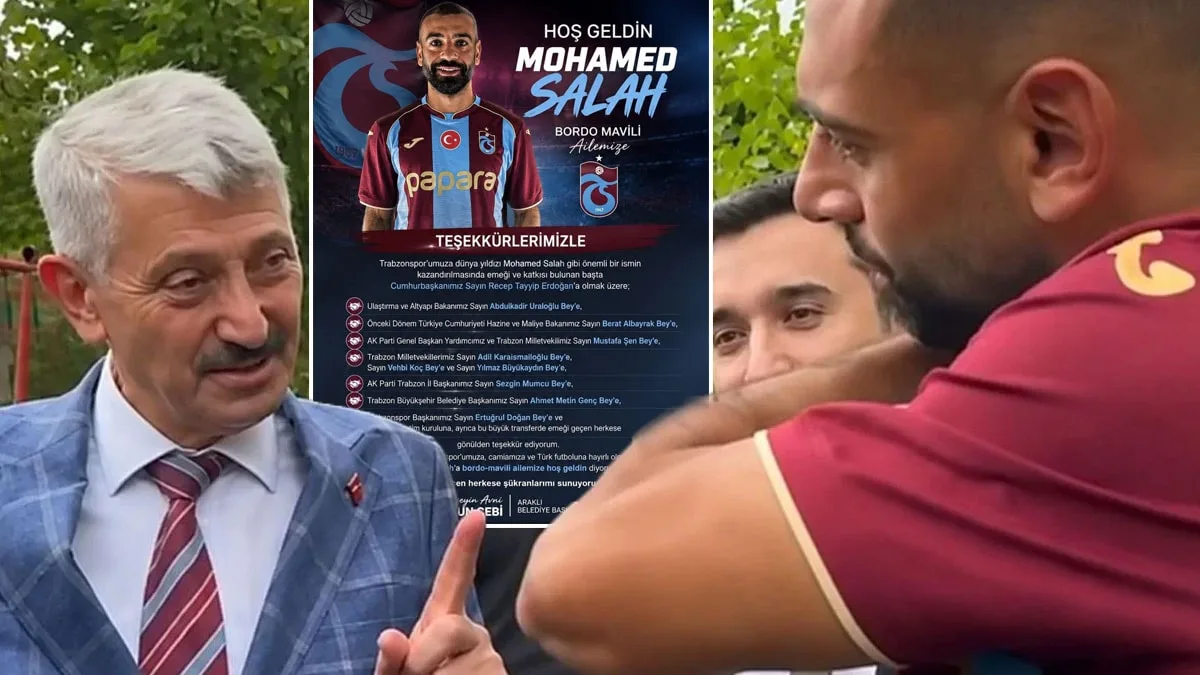 Salah'ı şaşkına çeviren teklif yapmıştı: Araklı Belediye Başkanı'nın bir garip teşekkür listesi...