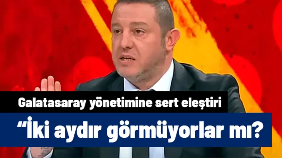 Nihat Kahveci'den Galatasaray yönetimine eleştiri: "İki aydır duymuyorlar mı?"