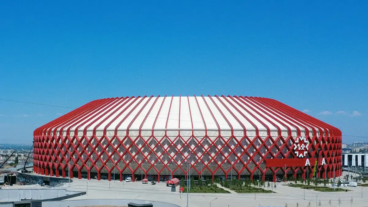 51 bin kişilik stadyum tamamlandı
