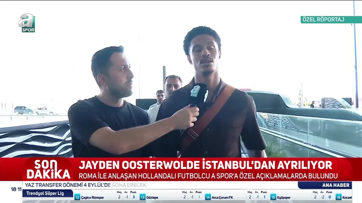 Oosterwolde'den A Spor'a özel ayrılık açıklaması! "Kalmak isterdim ama..."