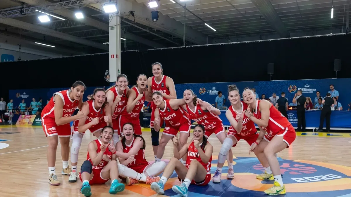 Türkiye, 18 Yaş Altı Kadınlar Avrupa Basketbol Şampiyonası'na galibiyetle başladı!