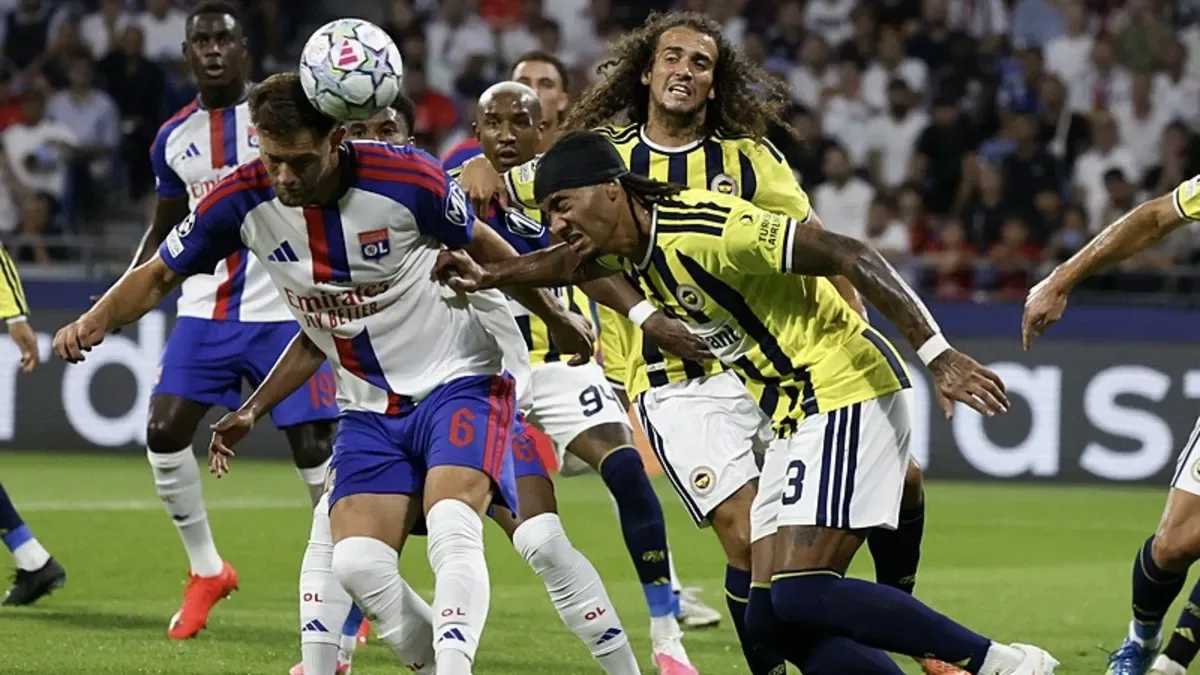 Fenerbahçe Fransa'da böyle öne geçti! İşte maçın golleri