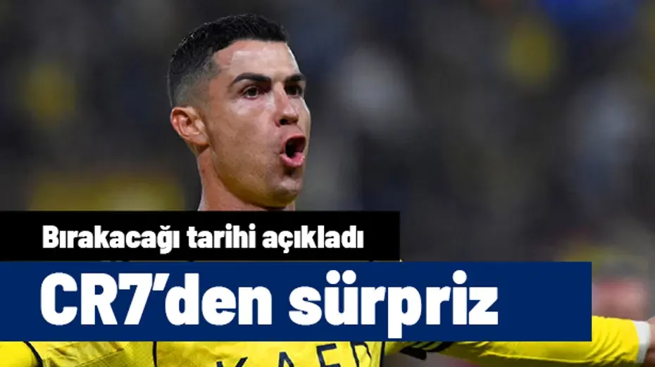 Cristiano Ronaldo ilk kez emeklilik tarihini verdi