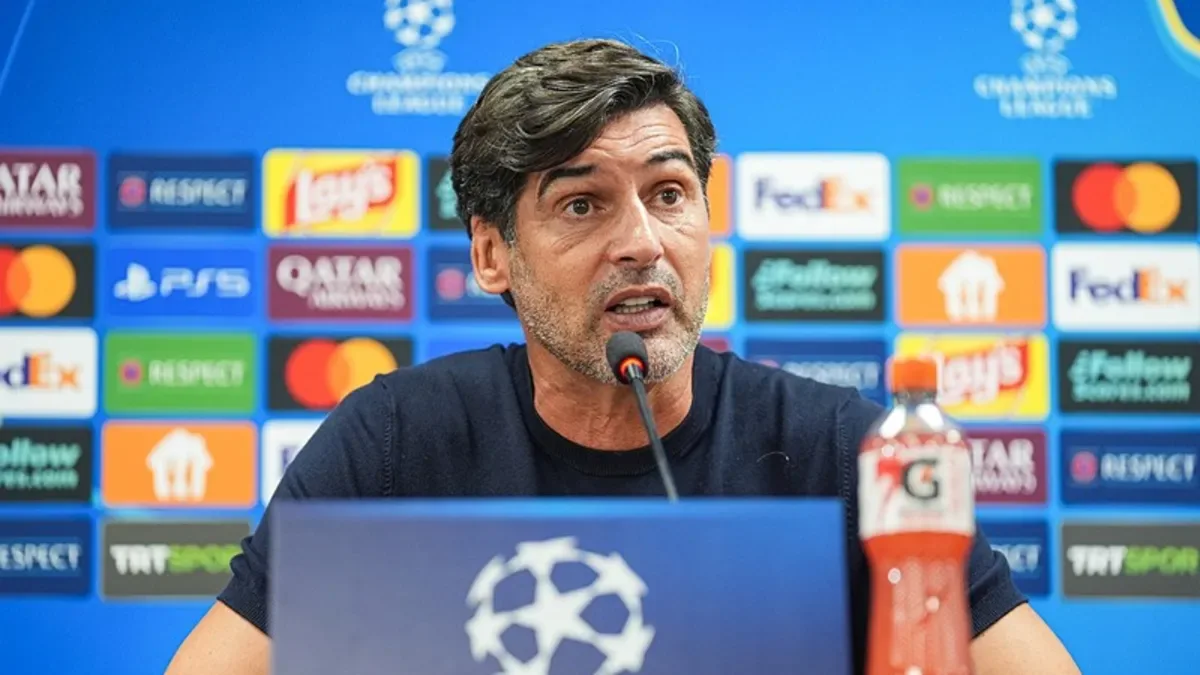Lyon teknik direktörü Paulo Fonseca açıklamalarda bulundu!