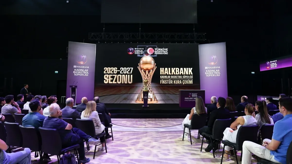 Halkbank Türkiye Kadınlar Basketbol Ligi'nde 2026-2027 sezonunun fikstürü belli oldu