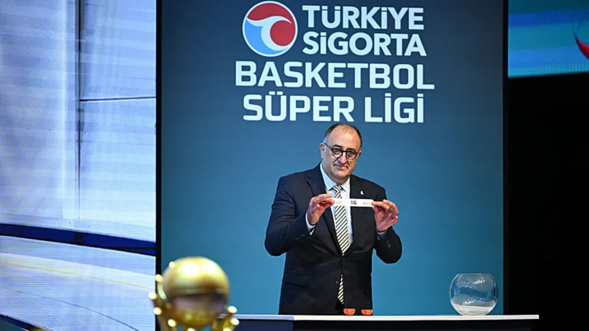 Basketbol Süper Ligi'nde yeni sezon fikstürü belli oldu!