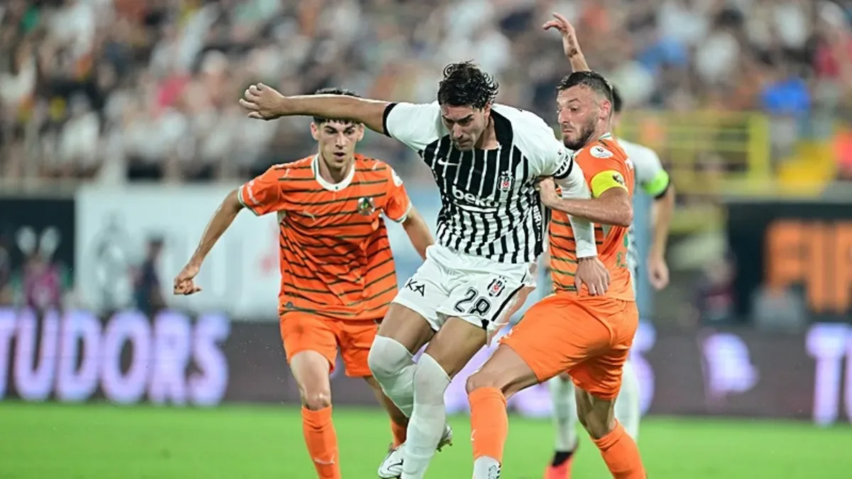 Beşiktaş Corendon Alanyaspor'a deplasmanda mağlup!