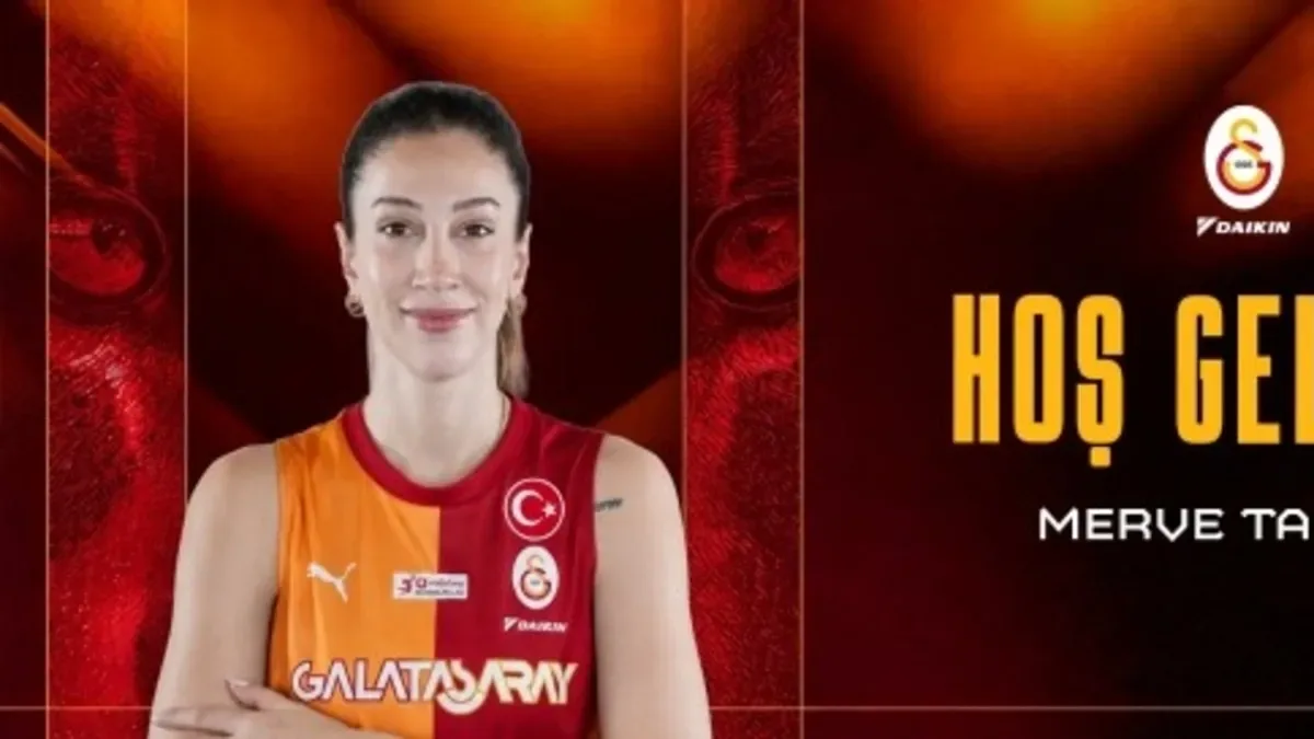 Galatasaray Daikin Kadın Voleybol Takımı, Merve Tanyel transferini açıkladı!