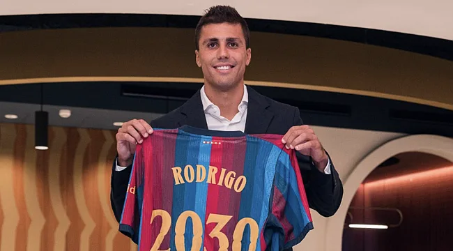 Barcelona Rodri transferini açıkladı