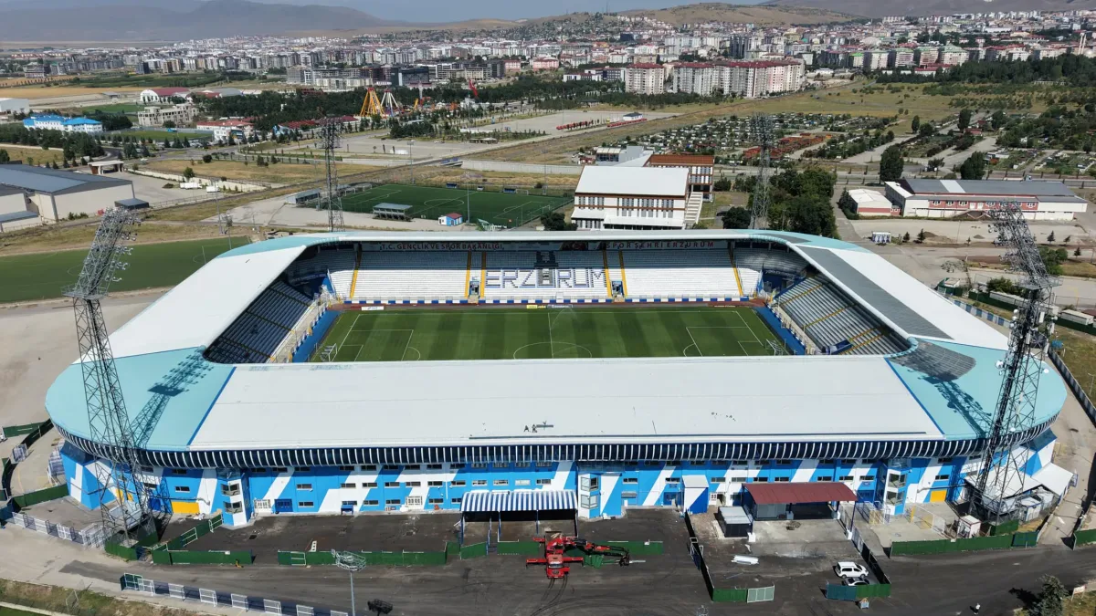 Erzurum Kazım Karabekir Stadyumu’ndan Galatasaray maçı öncesi müjde