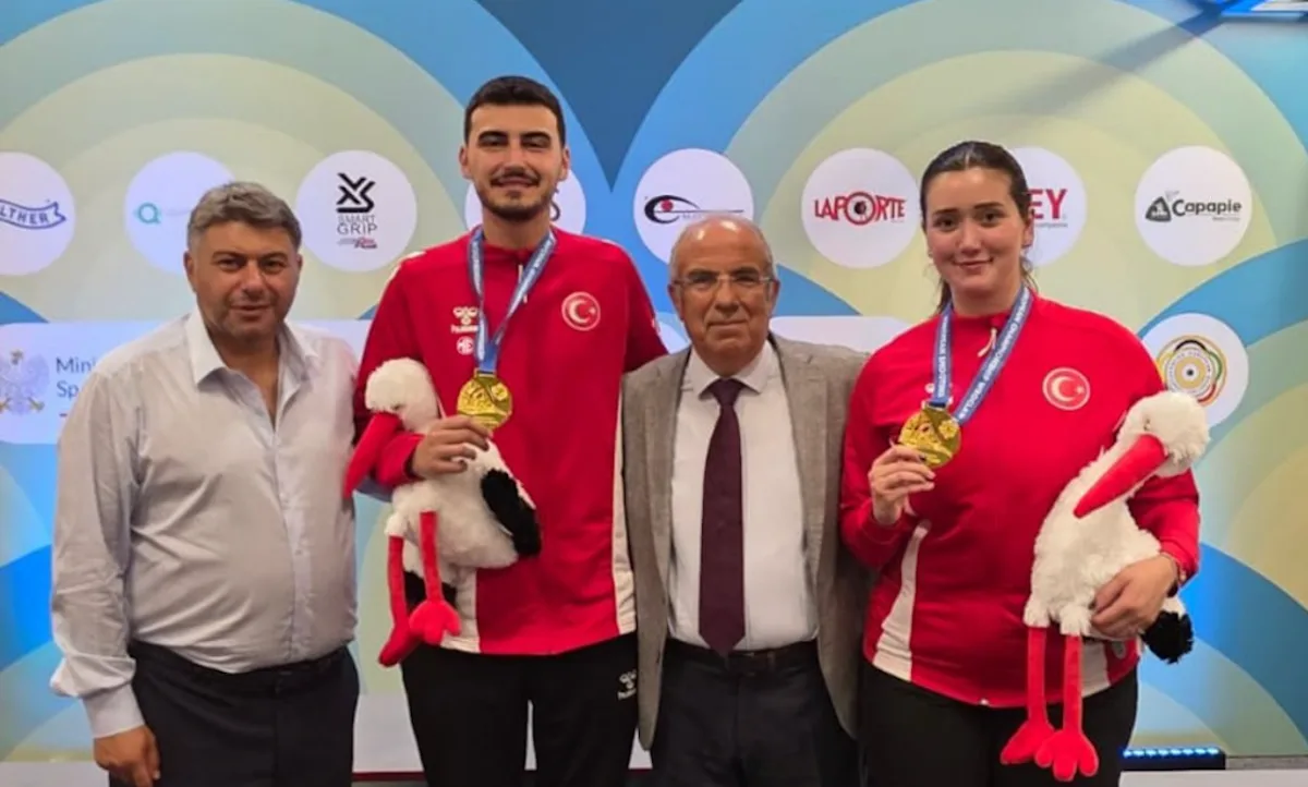 Milli atıcılar Avrupa şampiyonu oldu