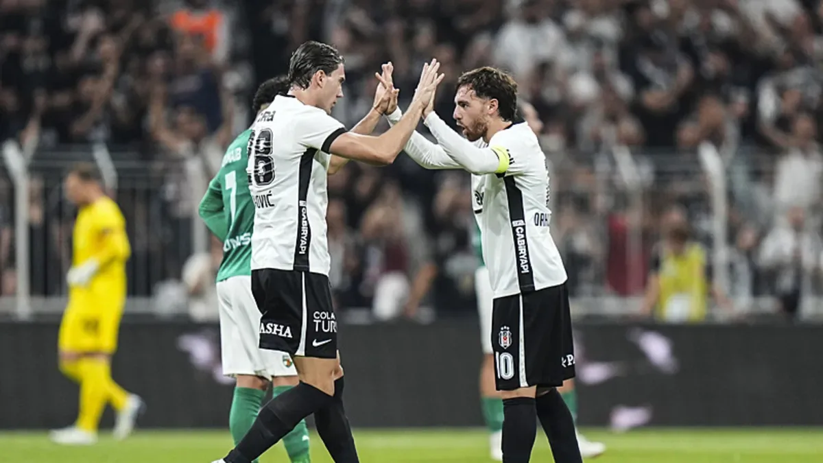 Beşiktaş'ta Orkun Kökçü'den bu sezon 3. gol sevinci!