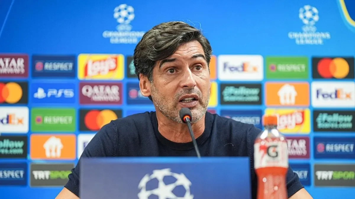 Lyon Teknik Direktörü Paulo Fonseca'dan Fenerbahçe'ye övgü!