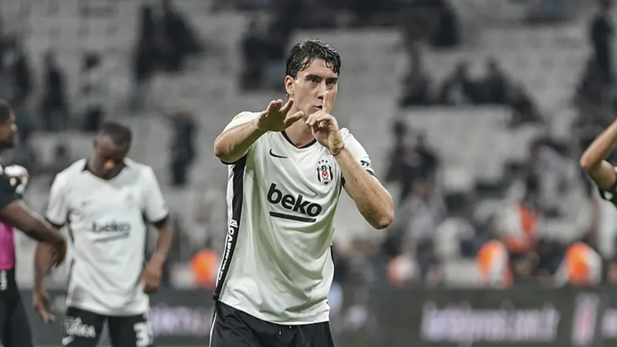 Beşiktaş'ta Dusan Vlahovic ilk maçına çıktı!