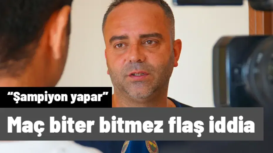 Semih Şentürk'ten Galatasaray maçı biter bitmez flaş şampiyonluk iddiası