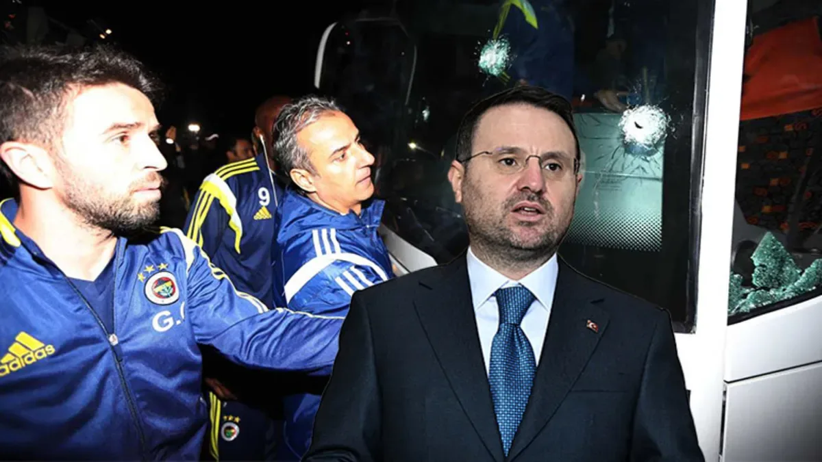 Bakan Gürlek'ten Fenerbahçe otobüsüne saldırı ile ilgili açıklama!