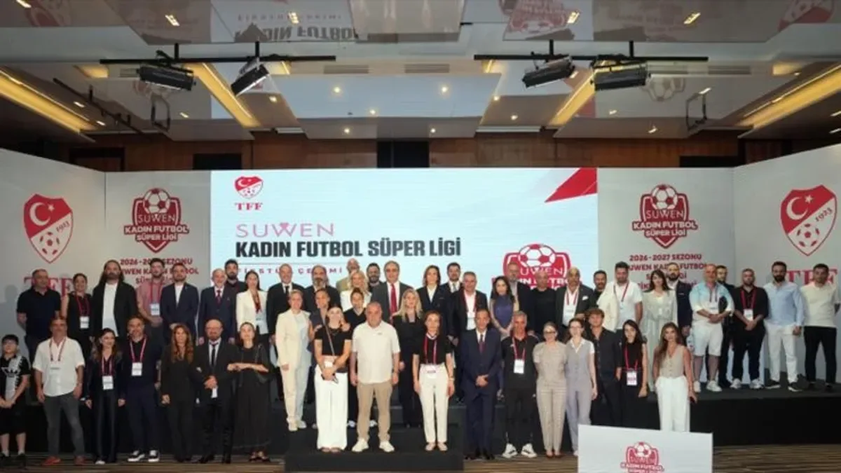 Suwen Kadın Futbol Süper Ligi'nde 2026-2027 sezonu fikstürü çekildi