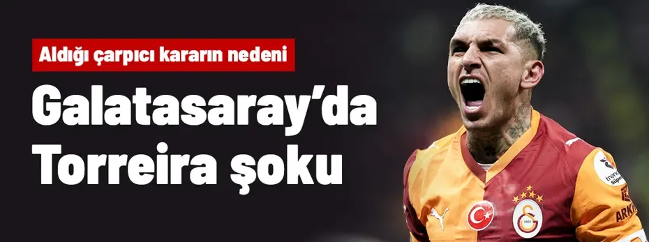 Galatasaray'da Torreira şoku! Ciddi ciddi kafasına koydu