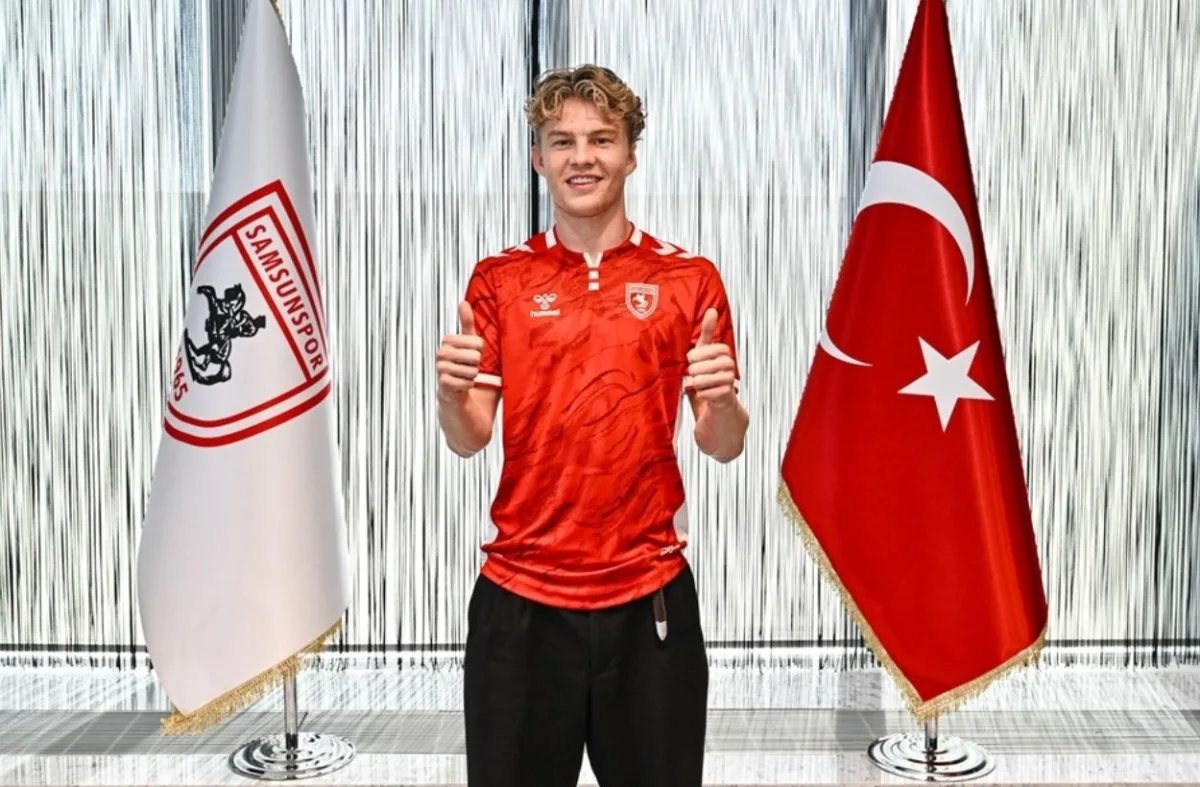 Samsunspor'un yeni transferi Oskar Ohlenschlaeger meydan okudu