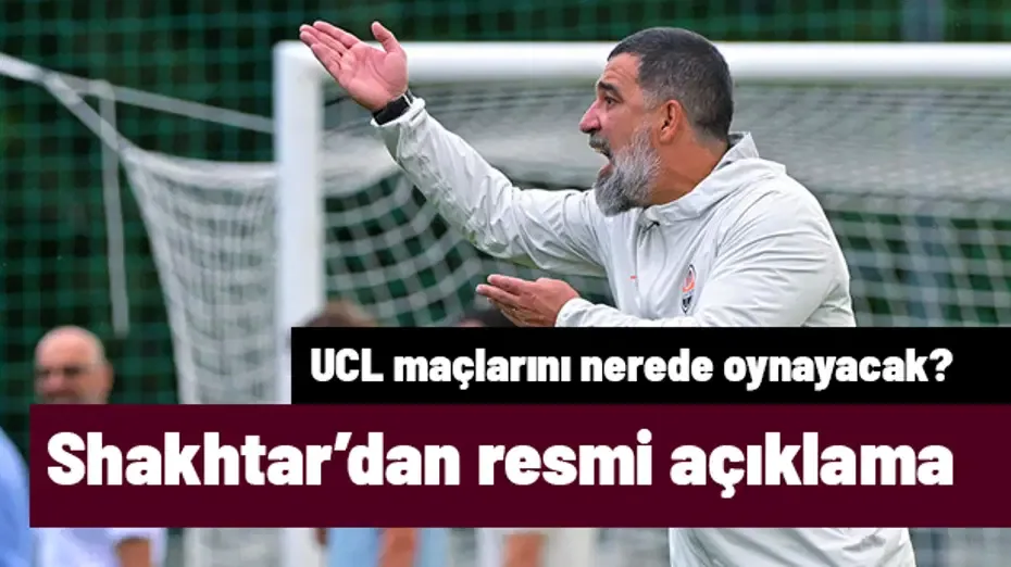 Shakhtar Donetsk'in Şampiyonlar Ligi maçlarını oynayacağı stat belli oldu