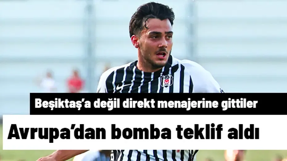 Mustafa Hekimoğlu'na Avrupa'dan bomba teklif! Beşiktaş'ın kapısını çalmadan direkt menajerine gittiler