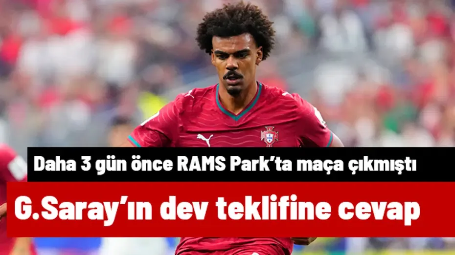 Daha 3 gün önce Rams Park'ta maça çıkmıştı! Galatasaray teklifi yaptı, cevap anında geldi