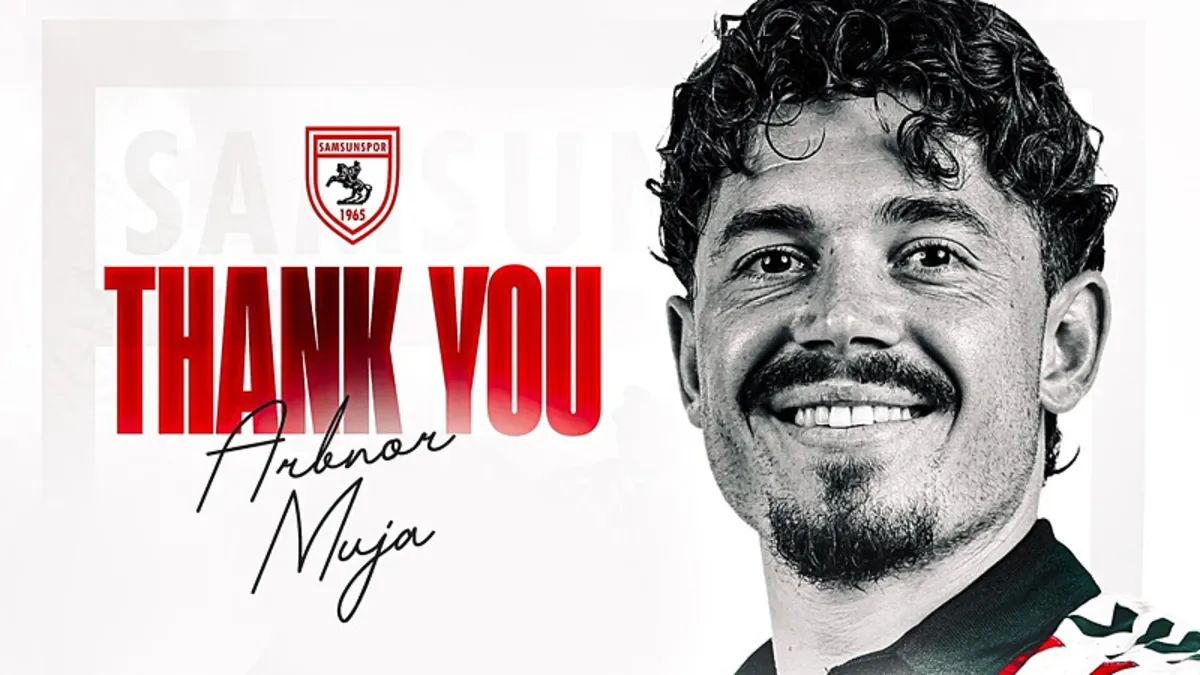 Samsunspor'da Arbnor Muja ile yollar ayrıldı!