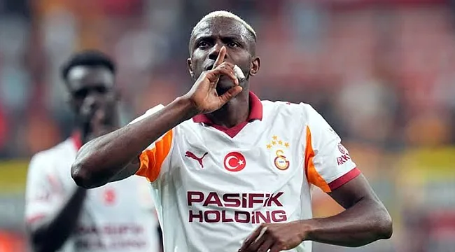 Galatasaray'a 'Osimhen' tarifesi!