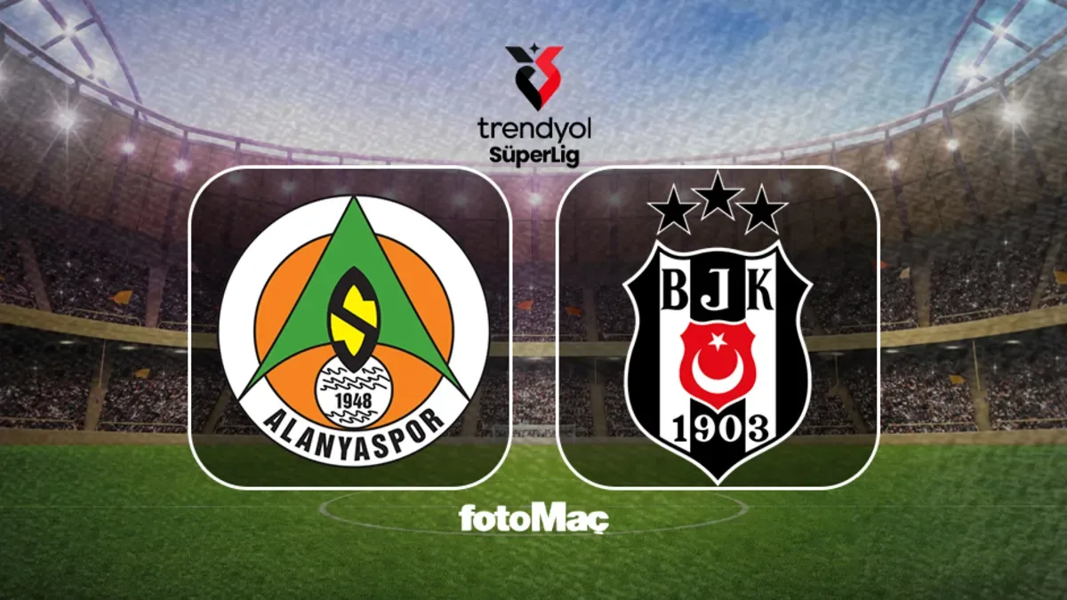 Corendon Alanyaspor-Beşiktaş maçı saat kaçta, hangi kanalda?