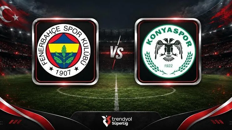 Fenerbahçe - Konyaspor Maçı Canlı Anlatım | Kanarya, 3 puan istiyor