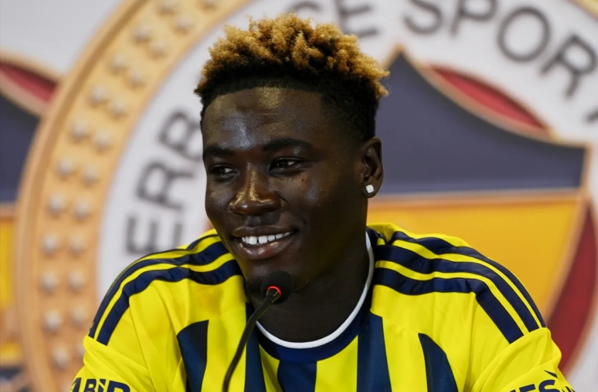 Fenerbahçe'nin yeni transferi Oppong Samsunspor kafilesinde