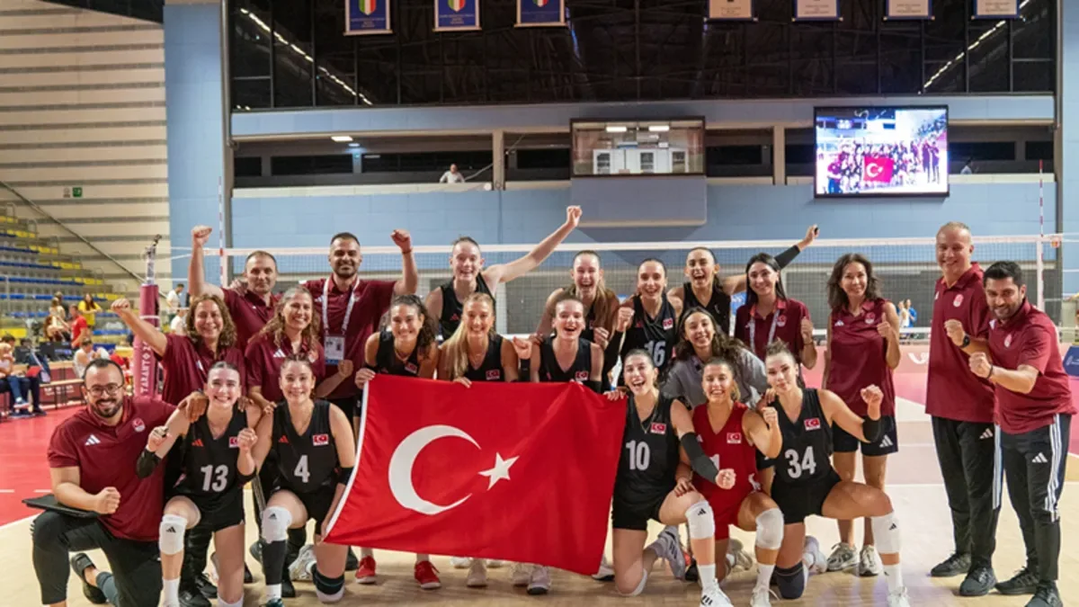 A Milli Kadın Voleybol Takımı, Akdeniz Oyunları'nda şampiyon!