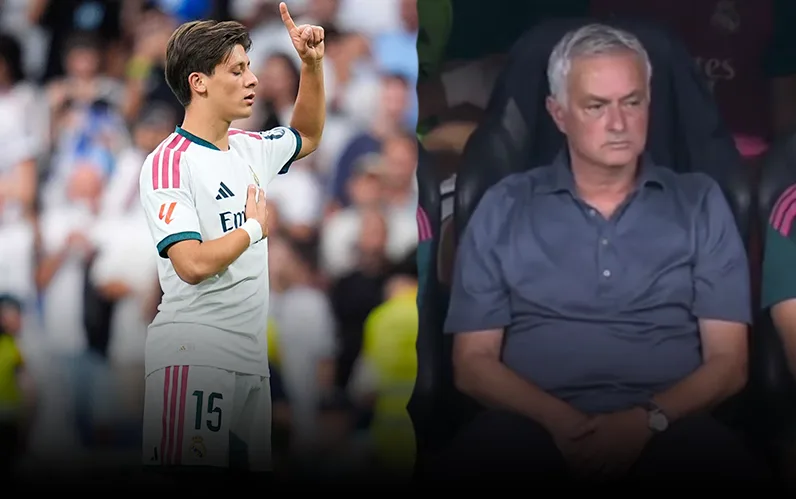 Arda Güler’in golünün ardından Mourinho’nun tavrı şaşkına çevirdi