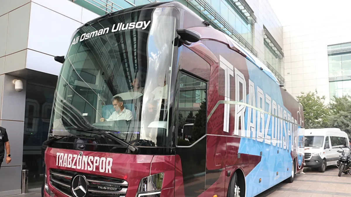 Trabzonspor kafilesi Diyarbakır’a ulaştı!