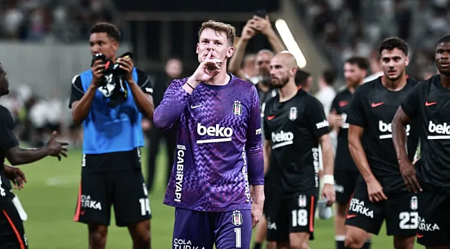 Beşiktaş'ın zafer gecesinde galibiyet üçlüsü! O anlar...