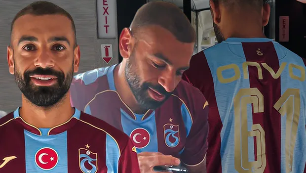 Trabzonspor'un yeni yıldızı Mohamed Salah, İstanbul'a geldi! Formayı giydi, işte ilk sözleri