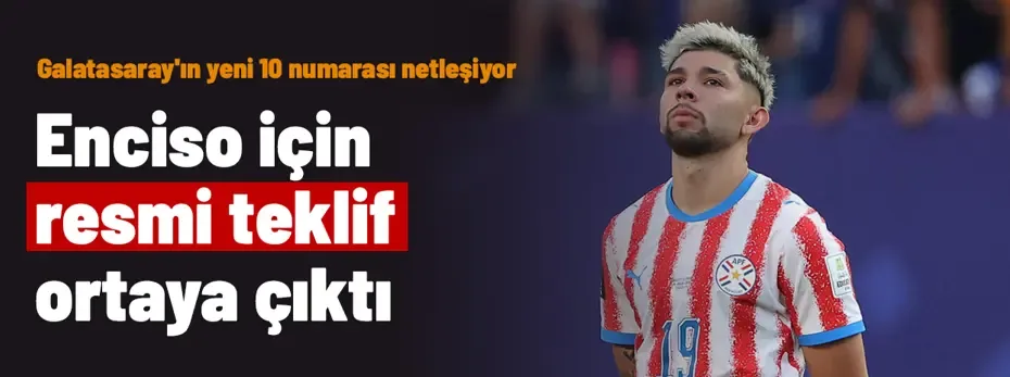 Galatasaray'ın yeni 10 numarası netleşiyor: Julio Enciso için resmi teklif ortaya çıktı