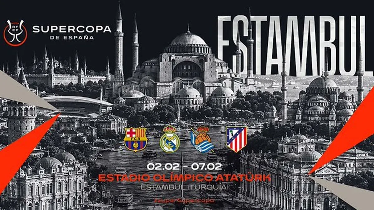 Barcelona ve R.Madrid İstanbul'a geliyor: Süper Kupa Olimpiyat Stadı'nda