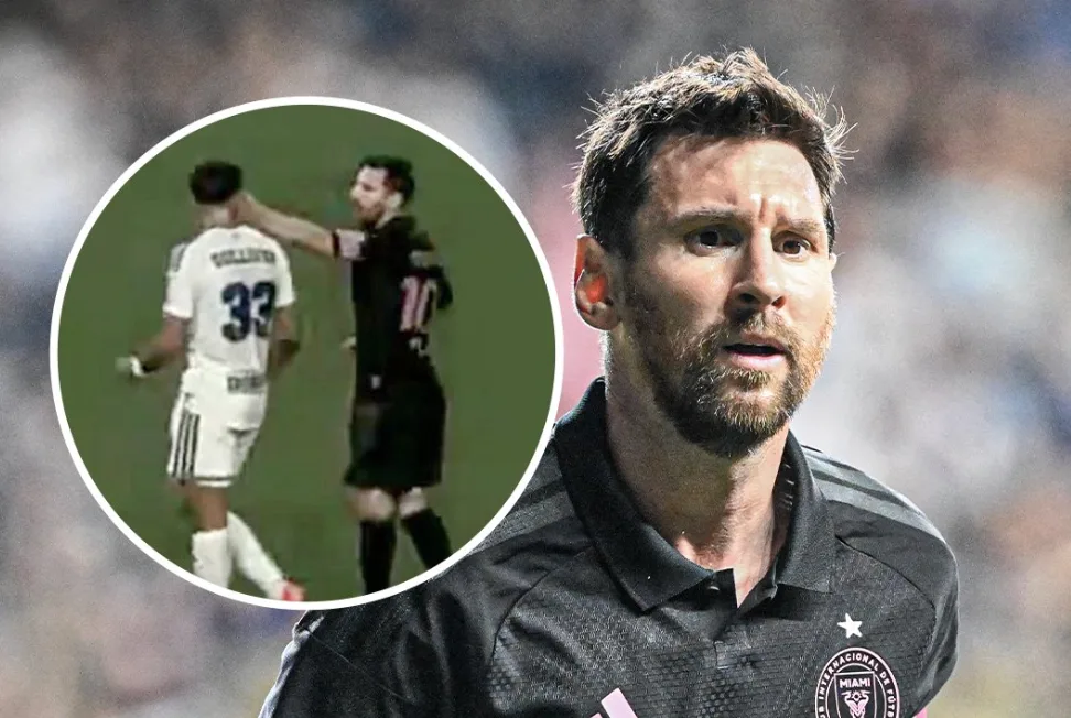 Rakibinin ensesine vurmuştu! Messi'ye ceza verdiler miktarı açıklamadılar