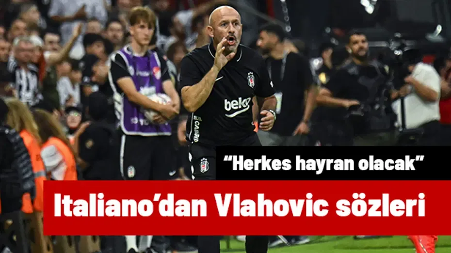 Vincenzo Italiano'dan Dusan Vlahovic sözleri: "Taraftar hayran kalacak"