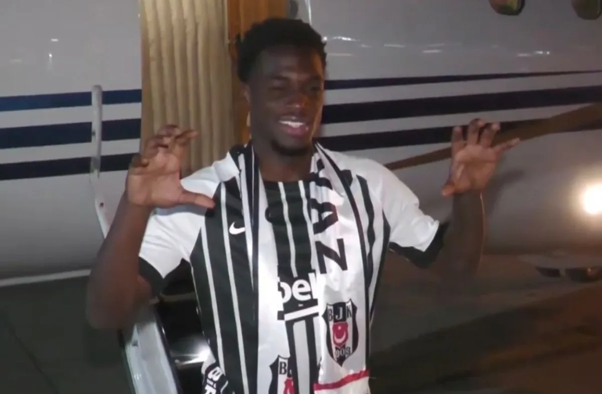 Beşiktaş'ın yeni transferi Ernest Poku İstanbul'da!