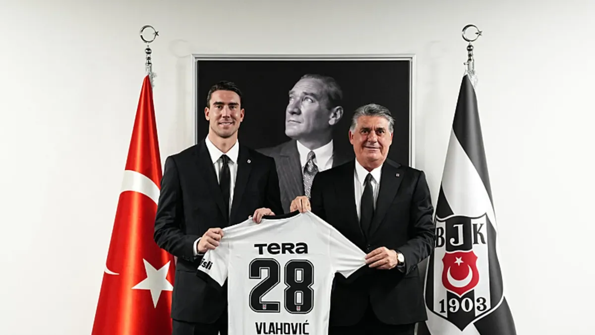 Dusan Vlahovic, Beşiktaş tarihinin üçüncü Sırp futbolcusu!