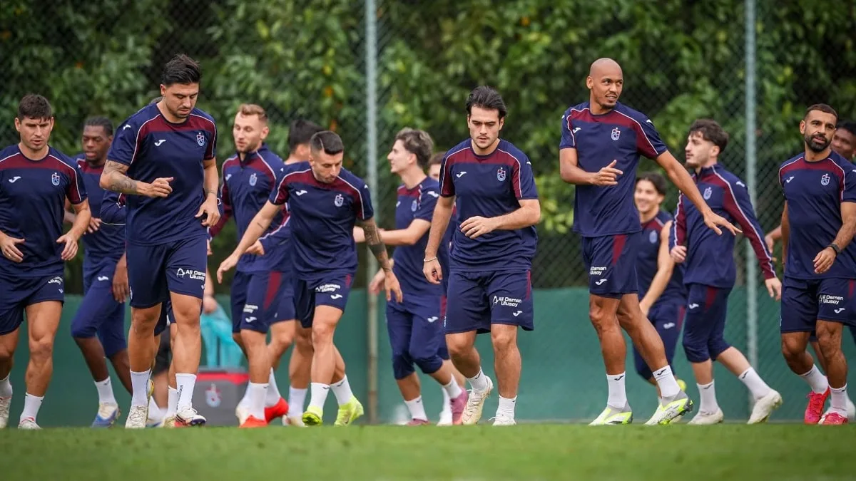 Trabzonspor'da Ferencvaros hazırlıkları: Fabinho ilk antrenmanında