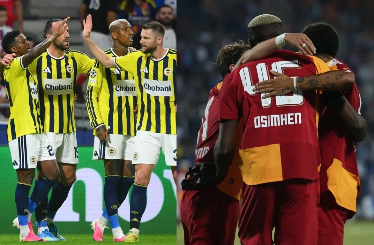 UEFA Şampiyonlar Ligi'nde Fenerbahçe ve Galatasaray'ın rakipleri belli oldu