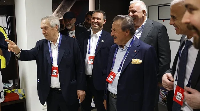 Aziz Yıldırım tarihi zaferi kutladı! İşte o fotoğraflar