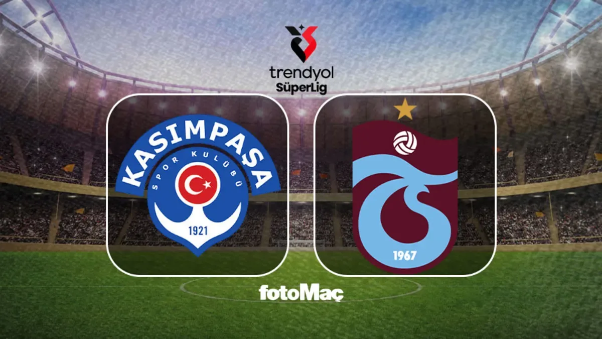 Kasımpaşa-Trabzonspor CANLI | Maç ne zaman, saat kaçta, hangi kanalda?