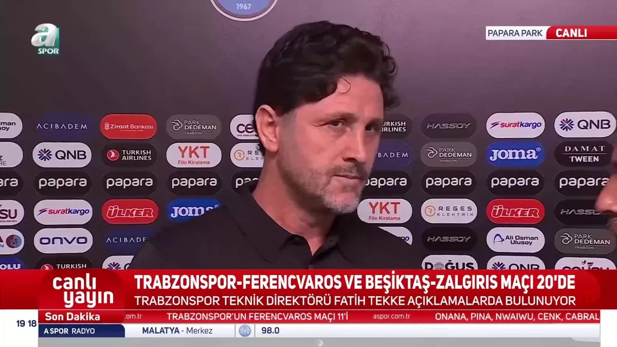 Fatih Tekke'den maç öncesi Muhammed Salah açıklaması