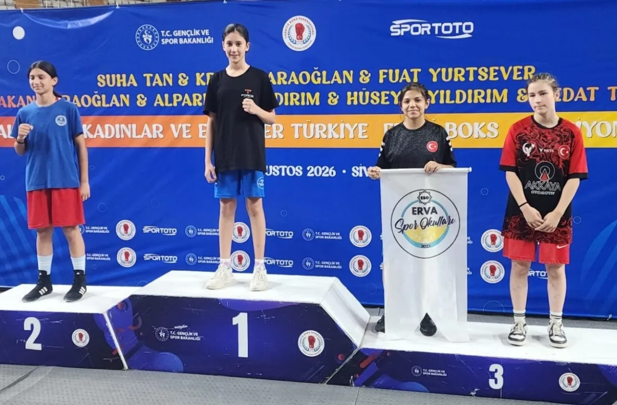 Tanfer Spor Kulübünün 12 Yaşındaki Şampiyonu Ilgın Çevik, Üst Üste İkinci Kez Türkiye Şampiyonu
